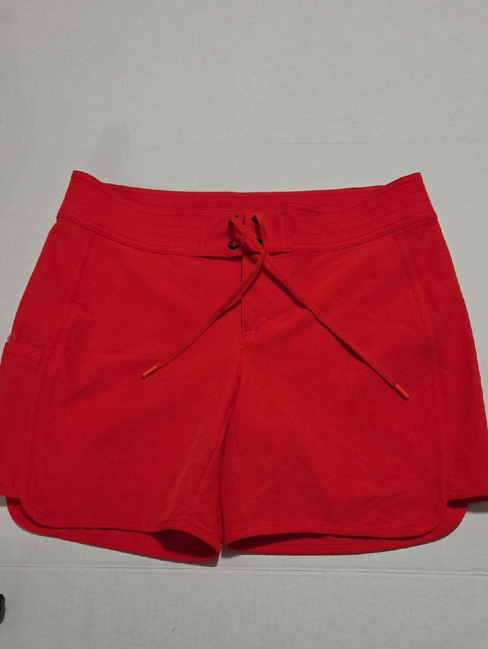 Athleta Red Women's Athletic Drawstring Shorts